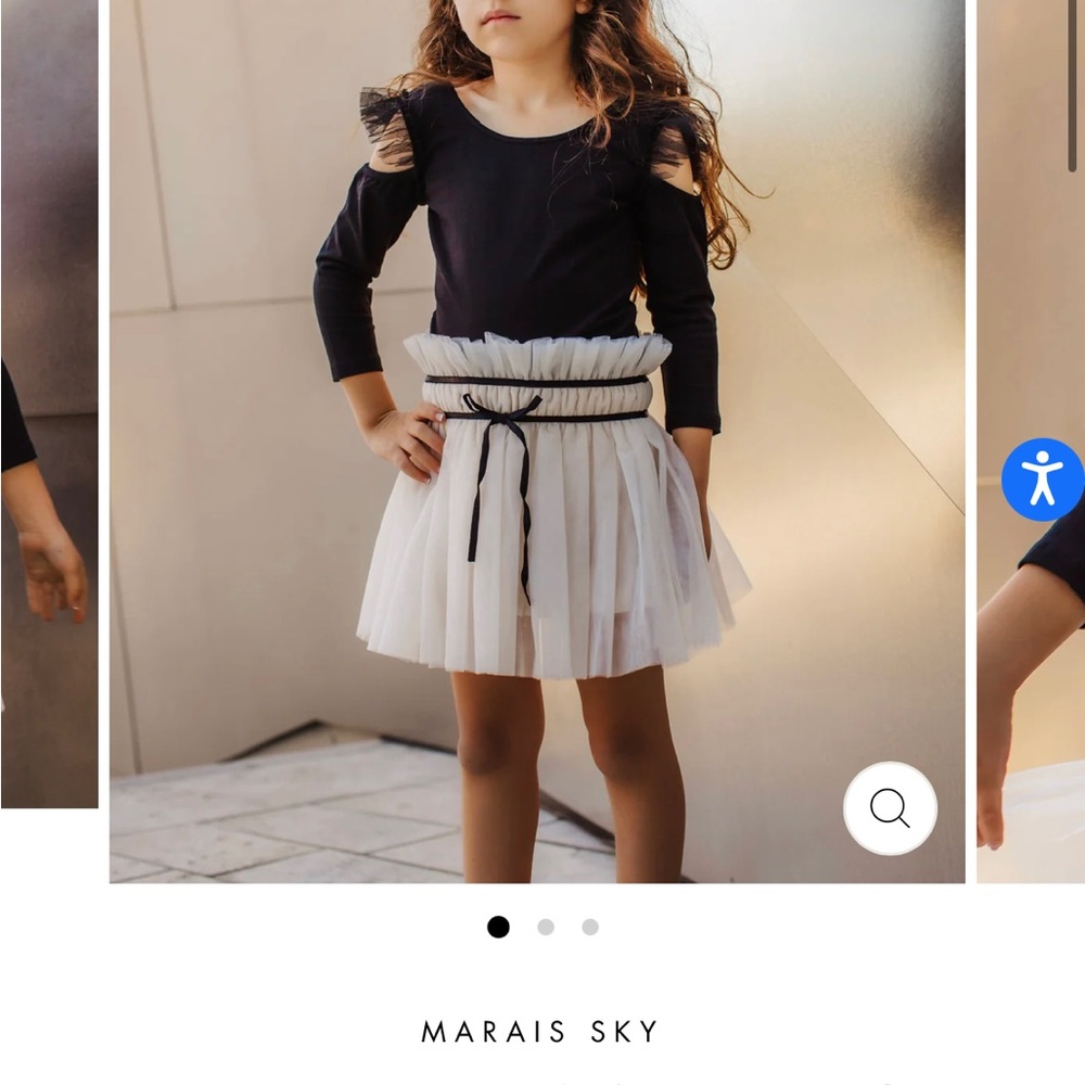 Marais Sky DEMITRIA CONTRAST SKIRT